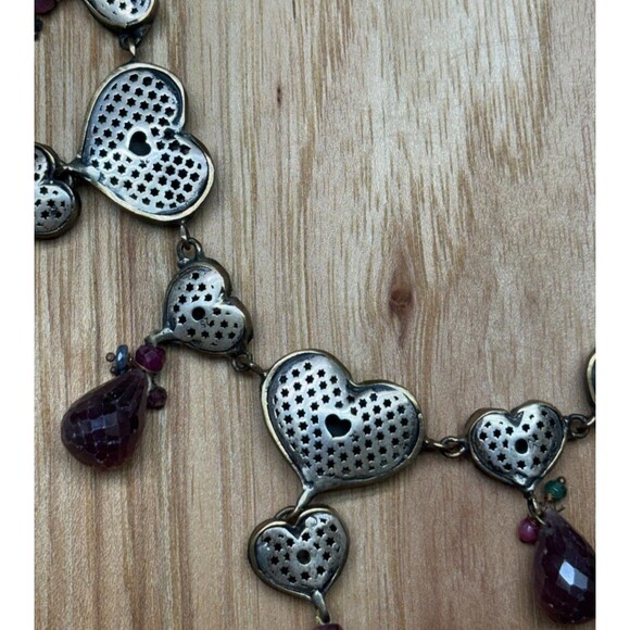 925 Sterling Silver Turkish Vintage Jewelry Set  for Women,NEW,Antique,Handmade - Picture 6 of 12